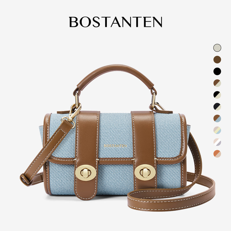 [Marsya Bag] BOSTANTEN Tas Wanita 2 in 1 – Shoulder & Handbag Cambridge Style