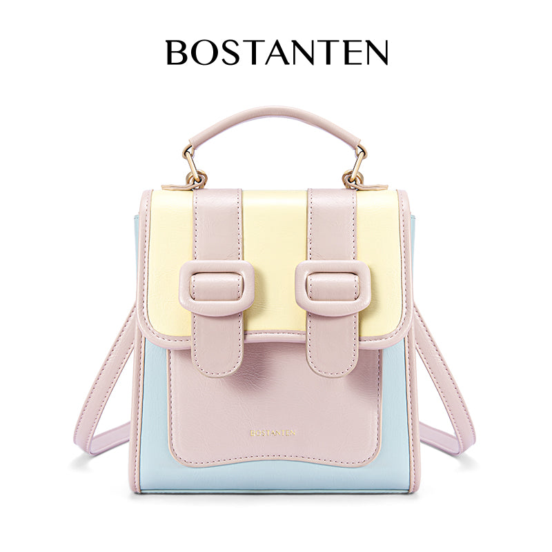 [Ice Cream Backpack] BOSTANTEN Tas Ransel Wanita Kekinian Wanita Backpack Berkualitas Tahan Air Tas Sekolah