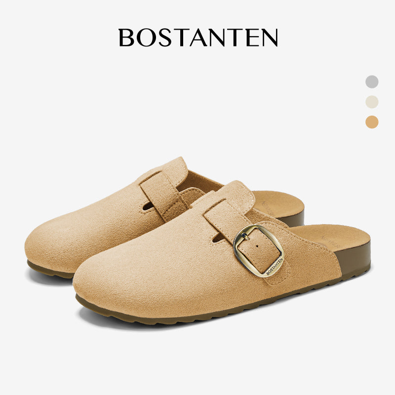[Nut Pudding Shoes] BOSTANTEN Sandal Kasual – Sol Karet Anti-Slip & Nyaman