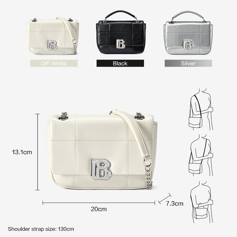 BOSTANTEN Shoulder Bag Wanita Tas Bahu Fashion dengan Tali Rantai