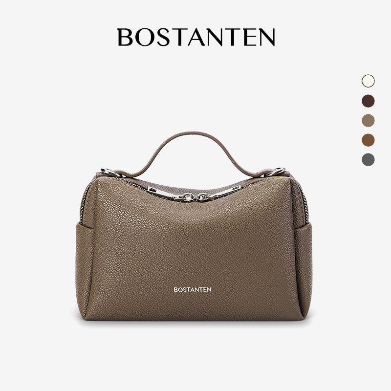 [Vanity Bag] BOSTANTEN Tas Selempang Wanita Premium Kulit Sintetis & Suede - Multifungsi 3in1 Handheld Crossbody Bag