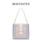 [Ice Cream Bag] BOSTANTEN Tas Bahu Wanita Hobo Bag 2025 Casual & Simple Totebag Shoulder Kuliah Korea Pu Tas Wanita