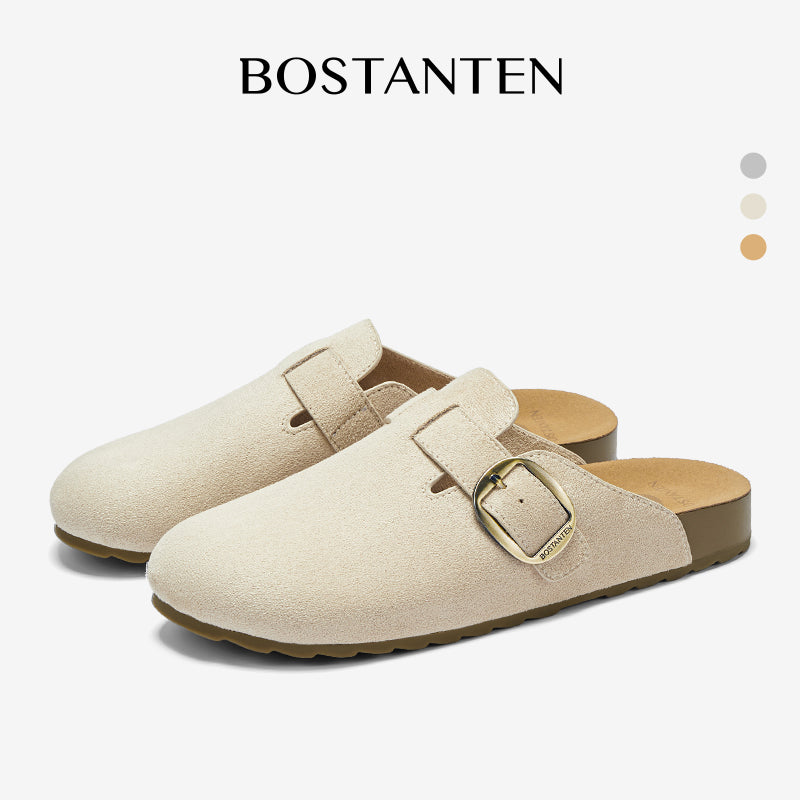 [Nut Pudding Shoes] BOSTANTEN Sandal Kasual – Sol Karet Anti-Slip & Nyaman