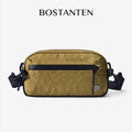 BOSTANTEN Tas Pinggang Pria Tas Bahu Pria Waistbag Pria Clucth Bag Tahan Air