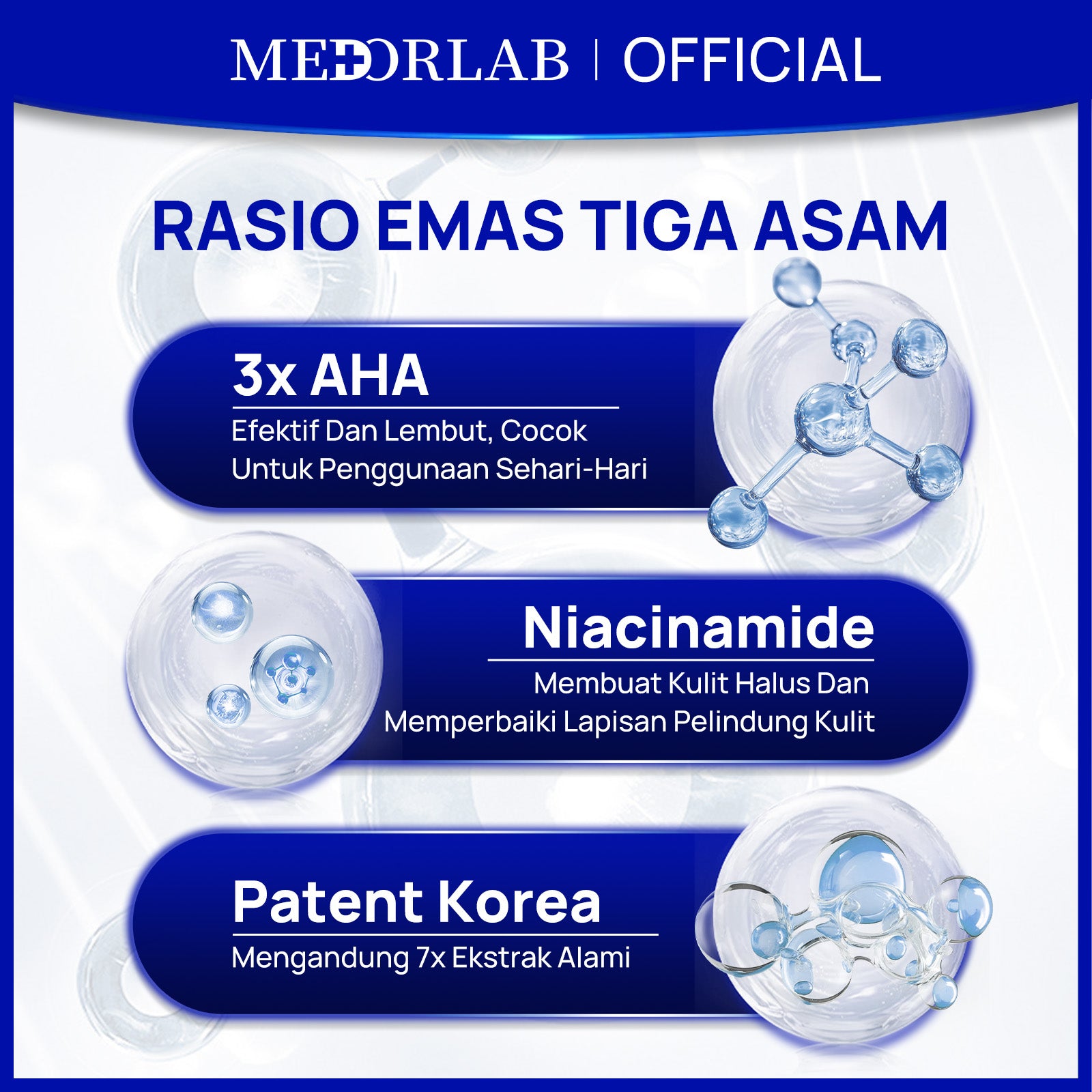 [BUY 1 GET 2] MEDORLAB Pore Treatment Toner – Anti Acne, Brightening, Dark Spot & Pore Care