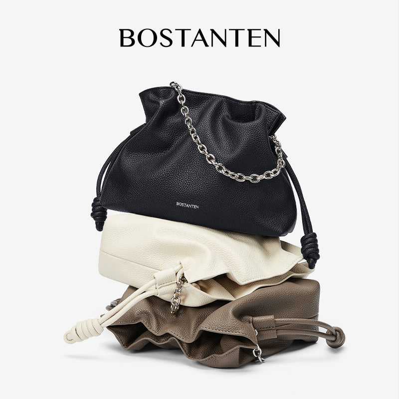 Bostanten Tas Wanita Sling Bag | Shoulder Bag Desain Bukaan Tali Serut