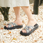 Bostanten Jelly Wedges – Sandal Selop Wanita EVA Premium, Nyaman & Elegan