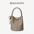 [Theria Bag] BOSTANTEN Tas Serut & Selempang Wanita – Handbag Kulit Sintetis