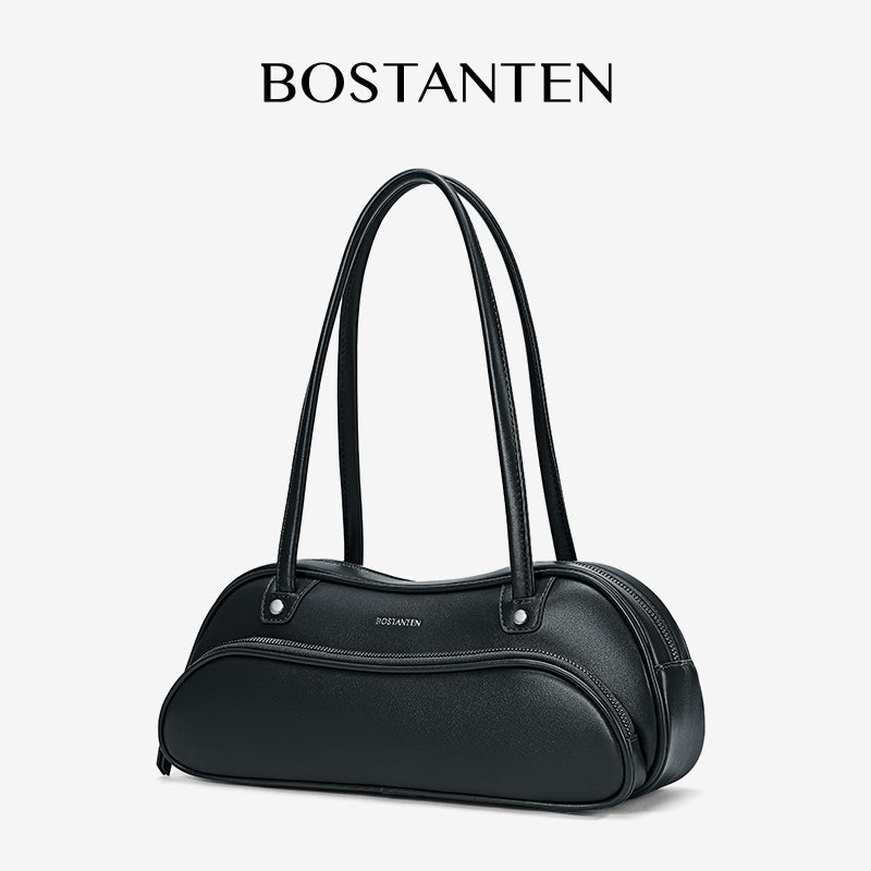 [Bobo Bag] BOSTANTEN Tas tangan wanita mode baru Tas Bahu Tas Bowling Desain