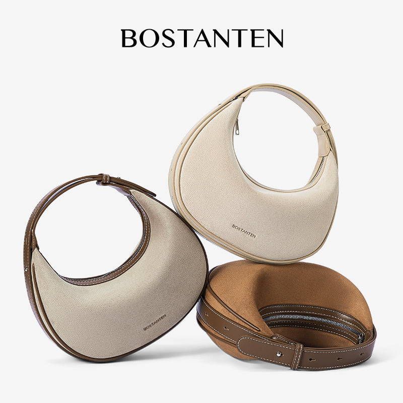 [Suede Moon Bag] BOSTANTEN New Ivan Gunawan Pick Bag 3 in 1 Tas Wanita