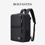 Bostanten Dualpack Bag Tas Ransel Pria Expandable Tas Laptop Anti Air untuk Kerja Bisnis Sekolah Kuliah