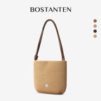 [Teddy Bag] BOSTANTEN Tas Selempang Wanita Kulit Suede Mini Fashionable – Desain Tali Anyaman DIY Adjustable Strap Tas Selempang