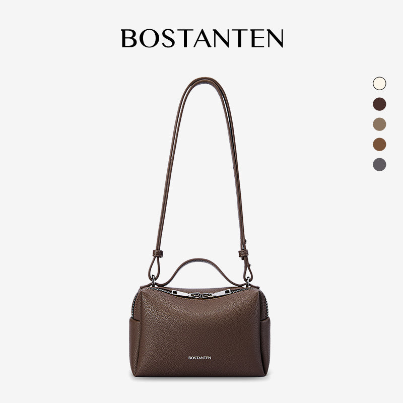 [Vanity Bag] BOSTANTEN Tas Selempang Wanita Premium Kulit Sintetis & Suede - Multifungsi 3in1 Handheld Crossbody Bag