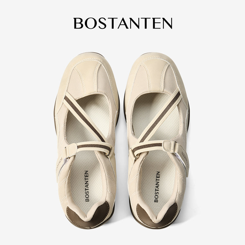 BOSTANTEN Lina Shoes Sneakers Wanita Sepatu Mary Jane
