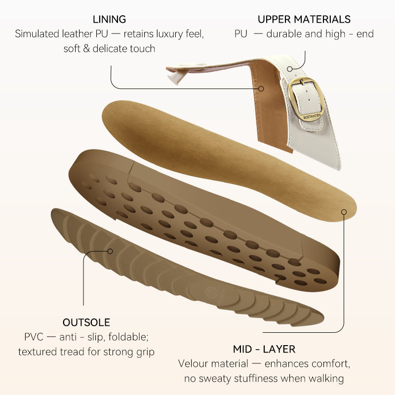 BOSTANTEN Gizeh Shoes Sandal Jepit Thong Velcro Casual Anyaman Cork Footbed Outdoor