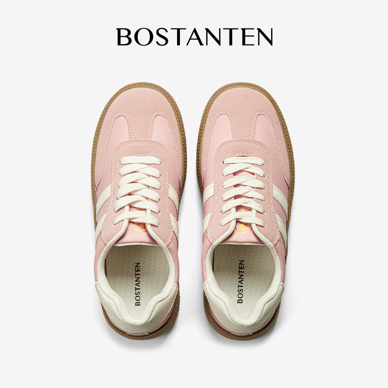 [Kelly Shoes] Bostanten Sepatu Sneakers Wanita Sam-ba Sepatu casual terbaru