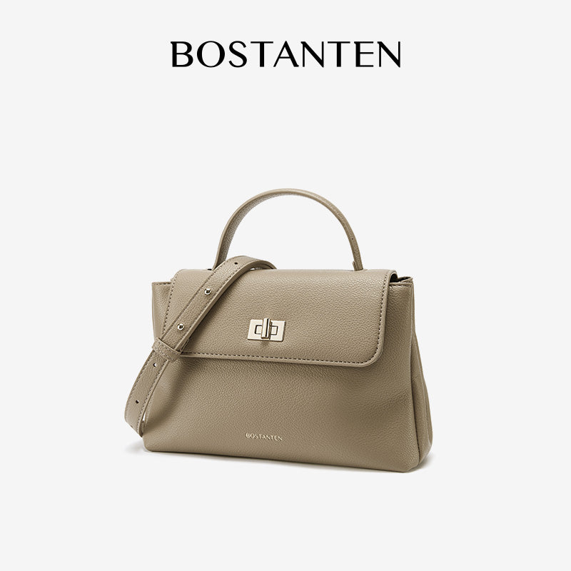 BOSTANTEN 3 in 1 Tas Wanita Kulit Sintetis – Handbag & Selempang Kapasitas Besar