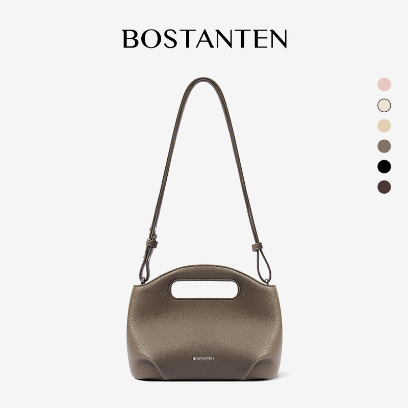 [Hudson Bag] BOSTANTEN Tas Selempang Wanita Mini Lucu - 3in1 Crossbody/Underarm/Tangan, Desain Handle Unik & Tali Adjustable