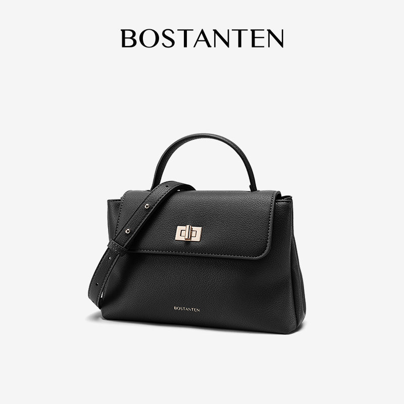 BOSTANTEN 3 in 1 Tas Wanita Kulit Sintetis – Handbag & Selempang Kapasitas Besar