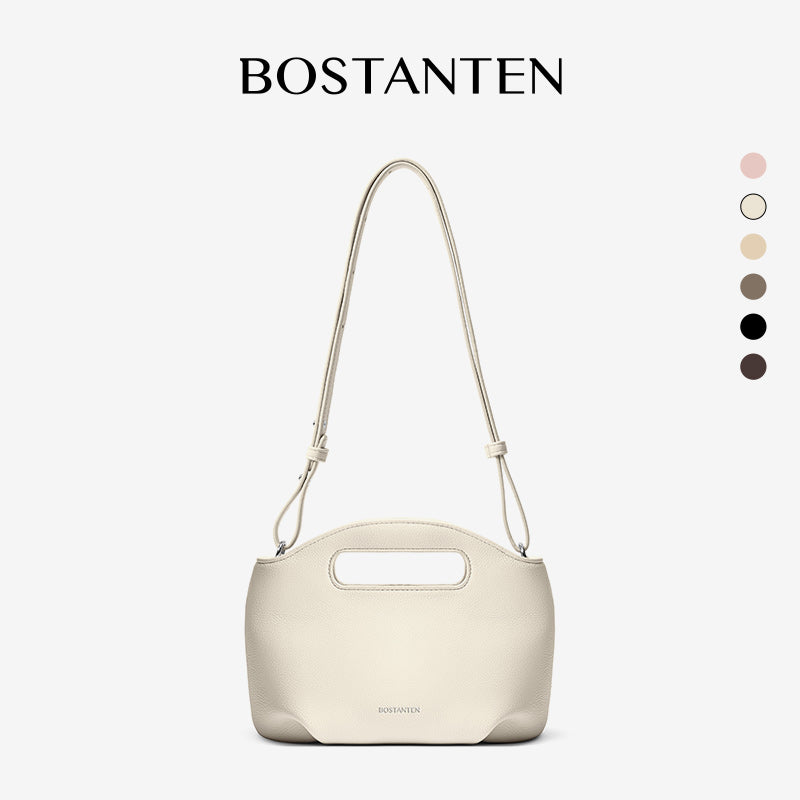 [Hudson Bag] BOSTANTEN Tas Selempang Wanita Mini Lucu - 3in1 Crossbody/Underarm/Tangan, Desain Handle Unik & Tali Adjustable