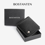 BOSTANTEN Dompet Lipat Pria Kulit PU Dengan Berbagai Motif