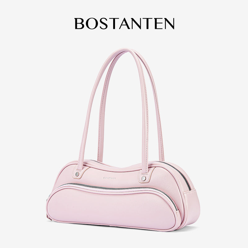 [Bobo Bag] BOSTANTEN Tas tangan wanita mode baru Tas Bahu Tas Bowling Desain