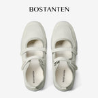 BOSTANTEN Polley Shoes Sneakers Wanita Sepatu Mary Jane