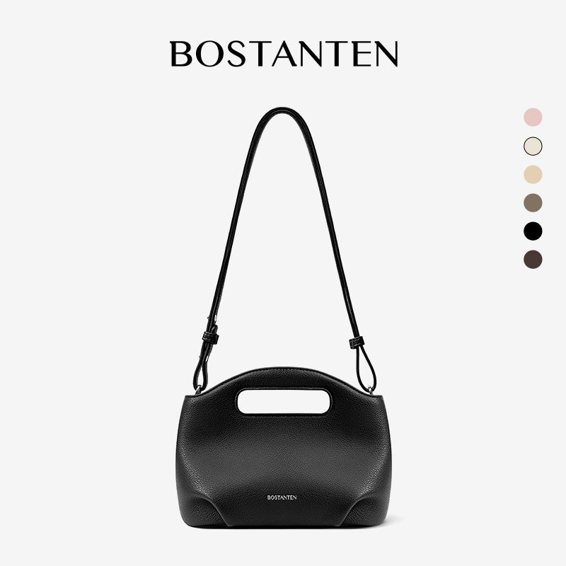 [Hudson Bag] BOSTANTEN Tas Selempang Wanita Mini Lucu - 3in1 Crossbody/Underarm/Tangan, Desain Handle Unik & Tali Adjustable