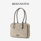 [Suede Toast Bag] BOSTANTEN Totebag Wanita Tas laptop 13,3 inci Tas Bahu Kuliah Terbaru Tas Bahu Kekinian