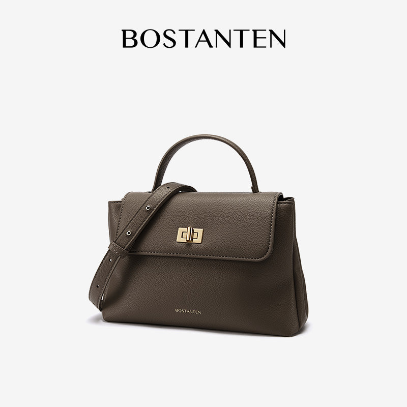 BOSTANTEN 3 in 1 Tas Wanita Kulit Sintetis – Handbag & Selempang Kapasitas Besar