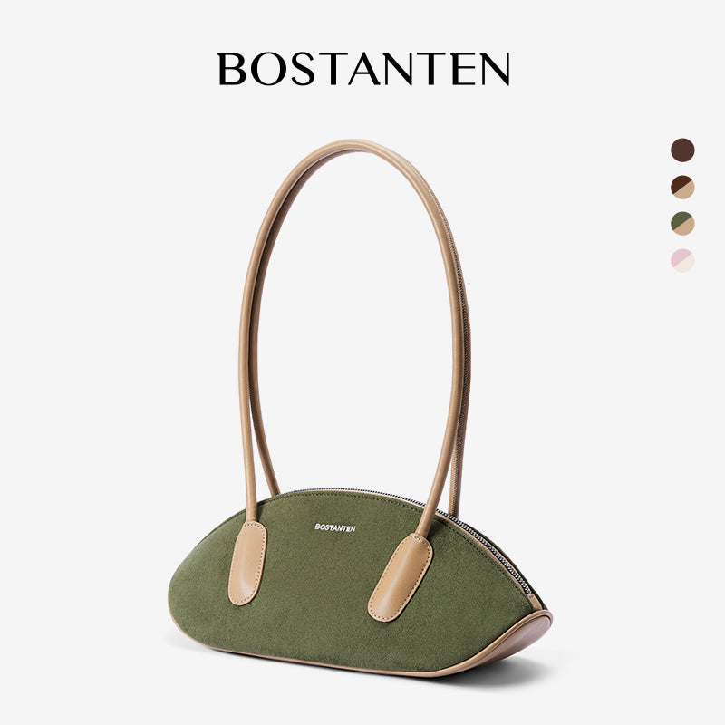 [Flora Bag] BOSTANTEN Tas Wanita Kecil Shoulder Bag Mini Tas Bahu Fashion Cewek Tas Tangan Fashion Tas Rugby