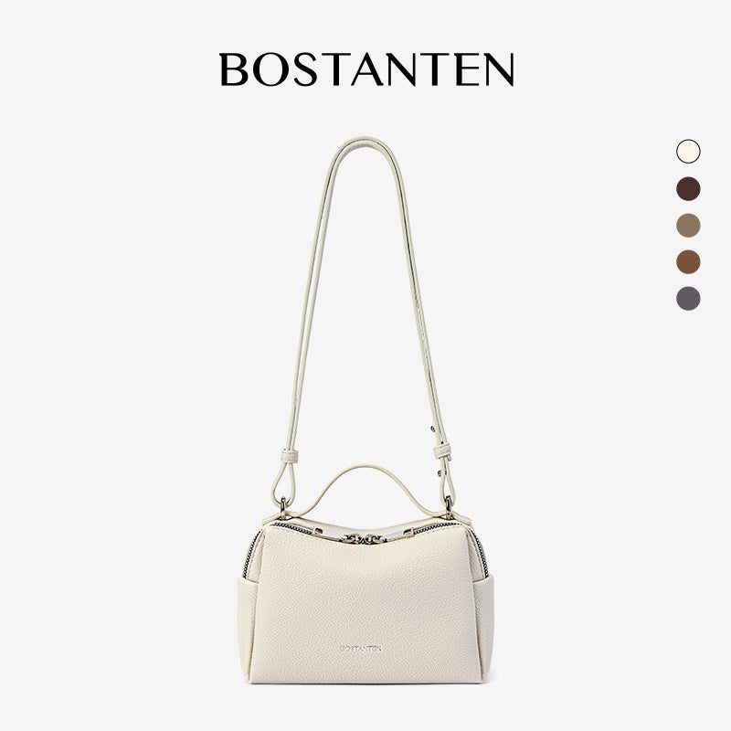 [Vanity Bag] BOSTANTEN Tas Selempang Wanita Premium Kulit Sintetis & Suede - Multifungsi 3in1 Handheld Crossbody Bag