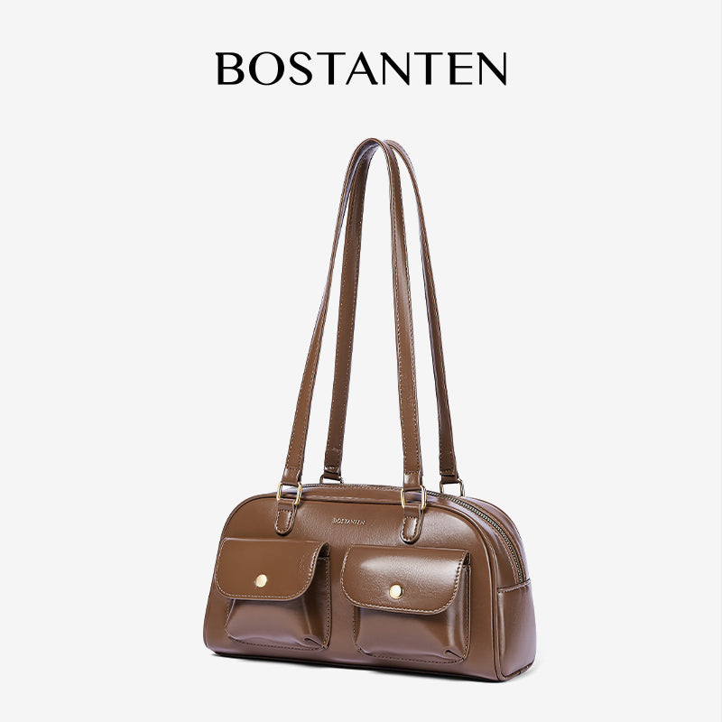 [Cassey Bag] BOSTANTEN Tas Wanita – Handbag, Selempang & Shoulder Bag dengan Slot Telepon & Headphone