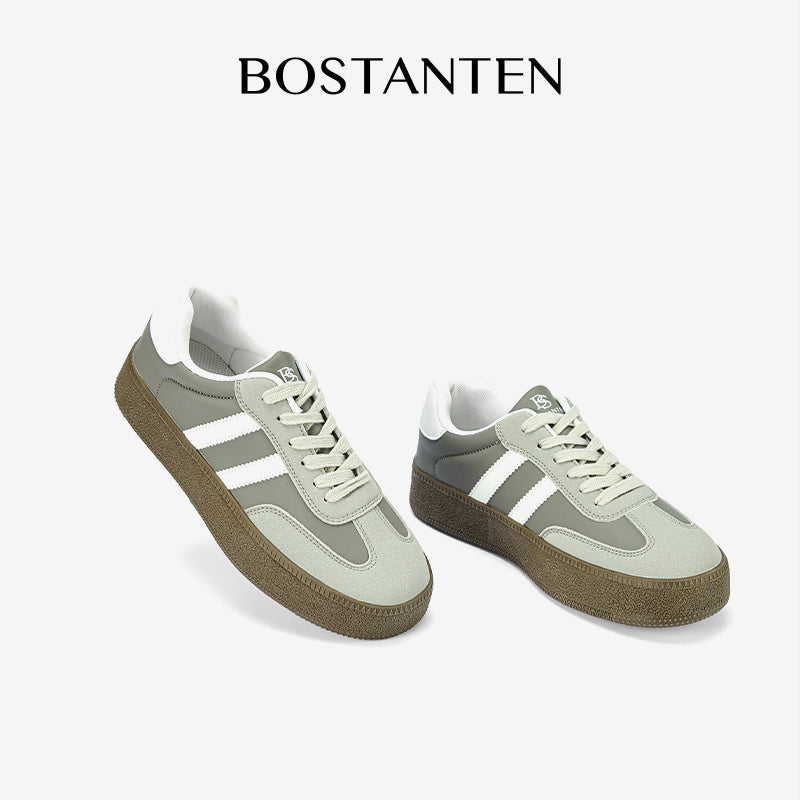[Kelly Shoes] Bostanten Sepatu Sneakers Wanita Sam-ba Sepatu casual terbaru