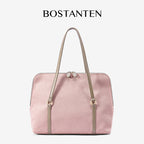 [Book Tote Bag] BOSTANTEN Totebag Dua Sisi – Tas Bahu Besar Elegan Bergaya Korea