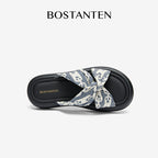 Bostanten Jelly Wedges – Sandal Selop Wanita EVA Premium, Nyaman & Elegan