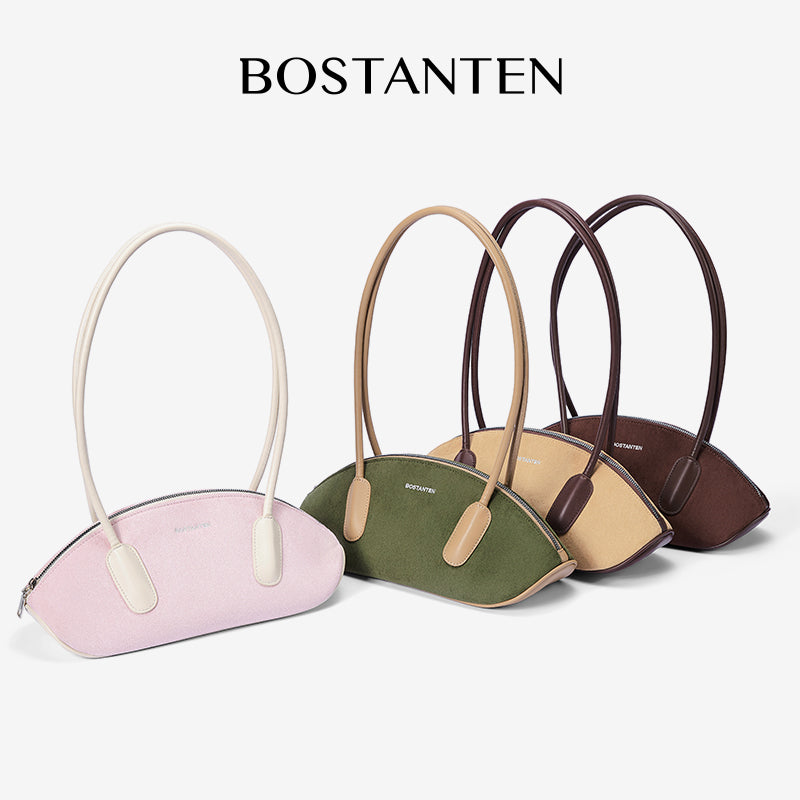 [Flora Bag] BOSTANTEN Tas Wanita Kecil Shoulder Bag Mini Tas Bahu Fashion Cewek Tas Tangan Fashion Tas Rugby