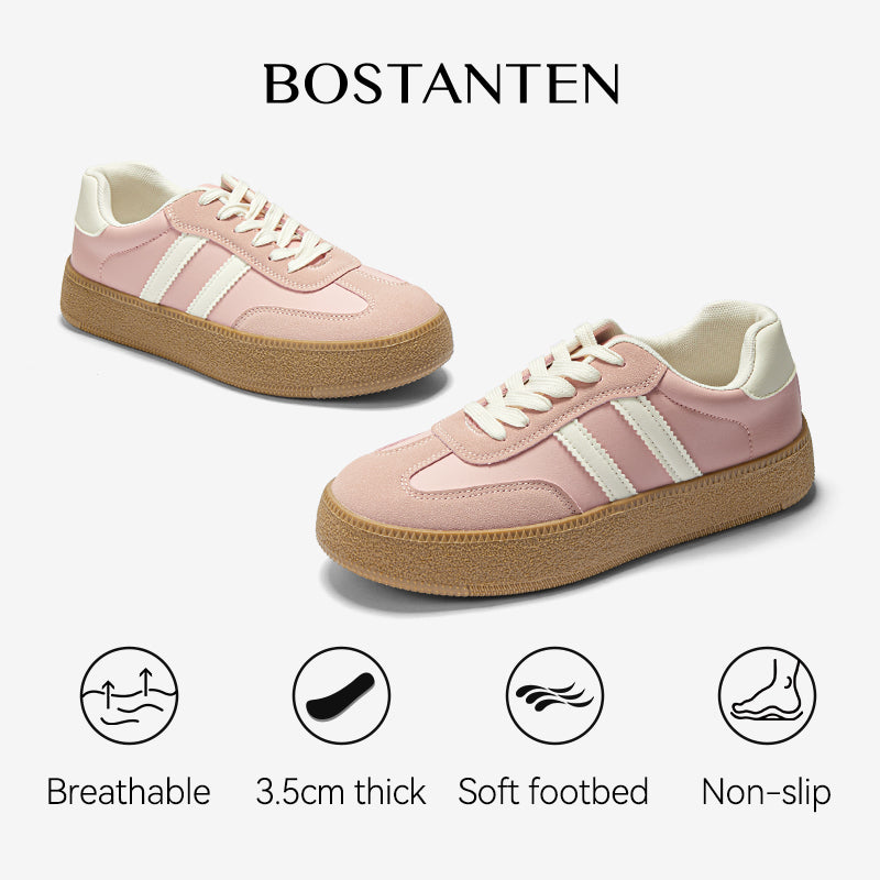 [Kelly Shoes] Bostanten Sepatu Sneakers Wanita Sam-ba Sepatu casual terbaru