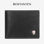 BOSTANTEN Dompet Lipat Pria Kulit PU Dengan Berbagai Motif