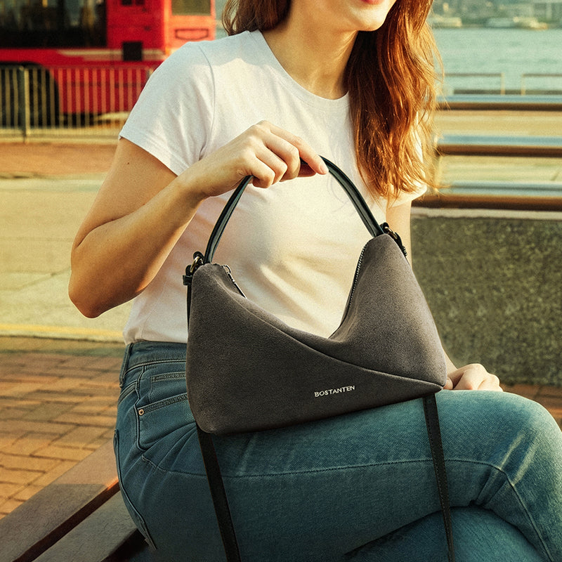 [Pouch Bag] BOSTANTEN Tas Selempang Tas Wanita Bag Woman's Fashion Bag Top Handle Bag