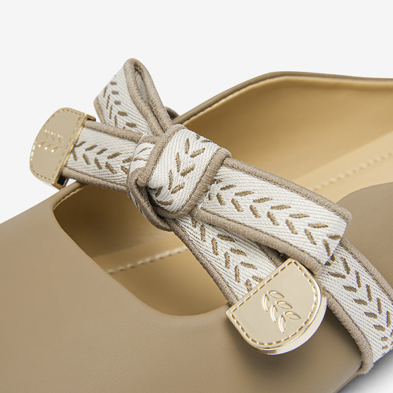 [Gina Flatshoes] Bostanten shoes Sepatu Wanita Sandal Mules Style