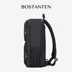 Bostanten Dualpack Bag Tas Ransel Pria Expandable Tas Laptop Anti Air untuk Kerja Bisnis Sekolah Kuliah