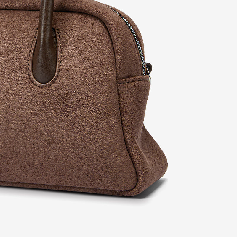 [Alma Bag] BOSTANTEN Tas Selempang Wanita Kain Kulit Suede Sling Bag Handbag Shoulder Bag