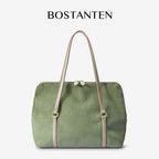 [Book Tote Bag] BOSTANTEN Totebag Dua Sisi – Tas Bahu Besar Elegan Bergaya Korea