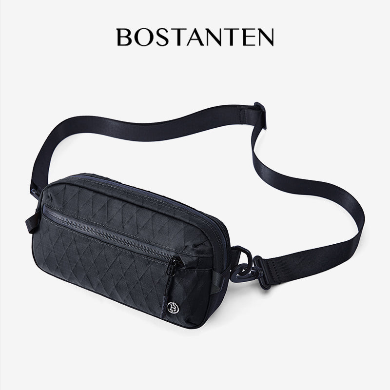 BOSTANTEN Tas Pinggang Pria Tas Bahu Pria Waistbag Pria Clucth Bag Tahan Air