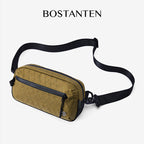 BOSTANTEN Tas Pinggang Pria Tas Bahu Pria Waistbag Pria Clucth Bag Tahan Air