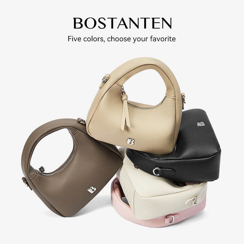 [Wander Bag] BOSTANTEN Tas Selempang Mini 3 Cara Pakai (Tali Tangan, Samping, Silang) Desain Compact Premium Fashion