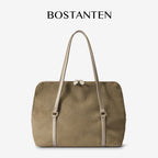 [Book Tote Bag] BOSTANTEN Totebag Dua Sisi – Tas Bahu Besar Elegan Bergaya Korea
