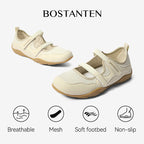 BOSTANTEN Polley Shoes Sneakers Wanita Sepatu Mary Jane