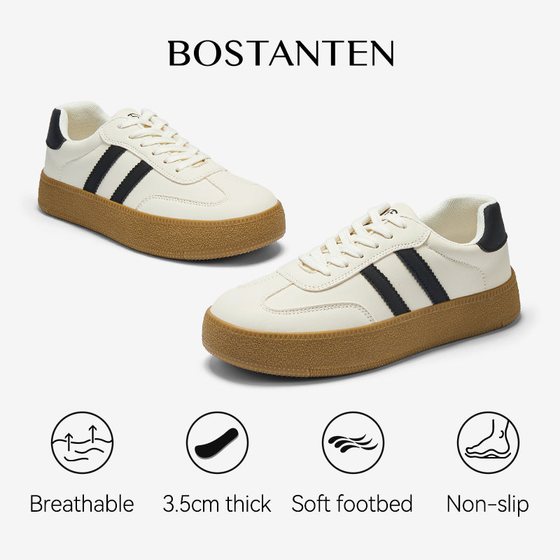 [Kelly Shoes] Bostanten Sepatu Sneakers Wanita Sam-ba Sepatu casual terbaru